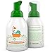 InstaNatural Baby Shampoo & Body Wash - With Aloe Vera, Vitamin E, Lavender Oil and Fruit Extracts - Soothing 2 in 1 Formula for Smooth Skin & Soft Hair - 14 OZ