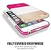iPhone 6 case for girls, Akna Stylish-fit Series Ultra Slim Stylish Full Cover Case For iPhone 6 [Slim Girl Case] - [Elegant Pink](U.S)