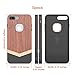 iPhone 7 Plus Case, Slicoo [Nature Series] Wood Slim Covering Case for iPhone 7 Plus / Pro (2016)