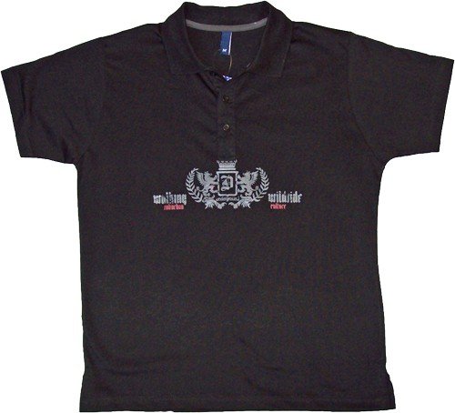 Poloshirt Herren schwarz DAVE´S Übergröße