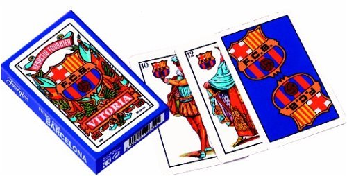 Buy Spanish Playing Cards Barcelona - Baraja Espanola Barcelona by Naipes Heraclio Fournier