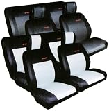 Produkt-Bild: EUFAB 28059 Schonbezug-Set,8-t.schwarz,universel mit schwarzen
