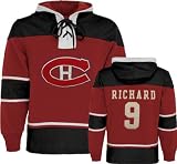 Old Time Hockey Montreal Canadiens Maurice Richard Alumni Player Hooded Sweatshirt - Montreal Canadiens Large