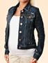 A Pea in the Pod: It Jeans Button Front Plain Weave Denim Maternity Jacket