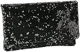 IMAGE OF BCBGMAXAZRIA Two Way Sequin Oversize Clutch,Black Combo,one size