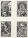 Albrecht Altdorfer (Illustrations for a devotional book, Sheet 17-20, withdrawal of Christ, the Lord's prayer on the Mo