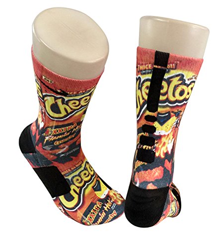 Custom Nike Elite Cheetos Socks Small