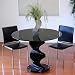 TransDeco Glass Dining Table