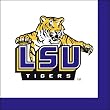 Louisiana State University Fighting Tigers Luncheon Napkins