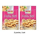 2 Packs / Lot Salted and Roasted Nuts Cashew KOH KAE Plus Size 160 G X 2