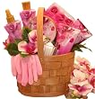 Tickled Pink Spa Set- Bath and Body Gift Basket
