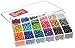 eCrafty EC-5003 70-Piece Bali Style Jewelry Making Metal Bead Caps Deluxe New Mix, 100gm, Silver