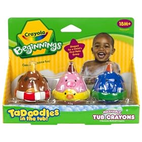 Crayola Beginnings Tadoodles Bath Crayons