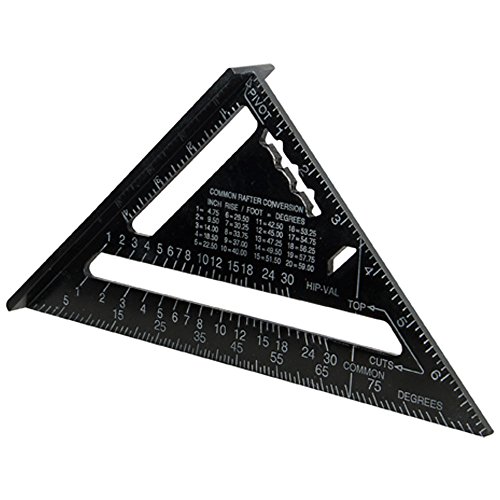 DEWALT DWHT46031 Aluminum 7inch Premium Rafter Square Hardware Tools