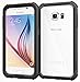 rooCASE RC-SAM-S6-GT-BK Glacier Tough Hybrid PC TPU Rugged Case for Samsung Galaxy S6 - Black