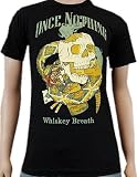 ONCE NOTHING - Whiskey Breath - Black T-shirt