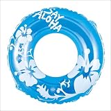 ドウシシャ ハイビスカス ブルー 120cm (DC-10171) (浮輪・フロート)