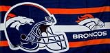 NFL Football Denver Broncos Beach Towel = Can Be Used for Bath