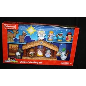 Fisher Price Little People Children's Christmas Nativity Set Exclusive