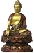 Chinese Buddha on Lotus base, Earth touching pose