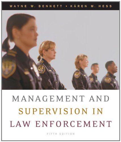 management and supervision in law enforcement