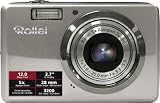 Rollei Compactline 350 Digitalkamera (12 Megapixels, 5 -fach opt. Zoom, 6.86 cm (2.7 Zoll) Display) silber - 