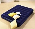 Flocked Queen size Air bed + AC Pump