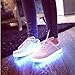 Women LED Light Luminous Sneaker Fluorescence Unisex Athletic Shoes USB Charge