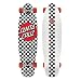 Santa Cruz Skate Checkered Kicktail Sk8 Complete Skate Boards, 9.3 x 36-Inch