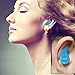 Newest Smallest Wireless Invisible Bluetooth Mini Earphone Earbud Headset Headphone Support Hands-free Calling For iPhone Samsung Xiaomi Sony Lenovo HTC LG and Most Smartphone. (Blue)