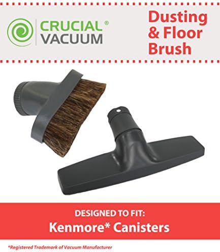 Think Crucial Replacement for Kenmore Canister Dusting & Floor Brush, Compatible with Part # 52641, 52682, 02052682000 & AC96RBMWZV0