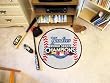 Yankees World Champions Round Floor Mat 29"