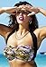 Swim Sexy Women's Python Bandeau/Halter Bikini Top