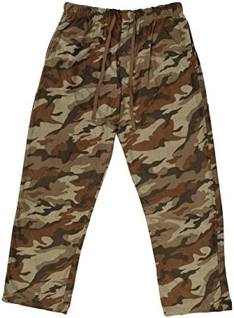 North 15 - Men's Polar Fleece Lounge Pants - XX-Large, CamoPrint4