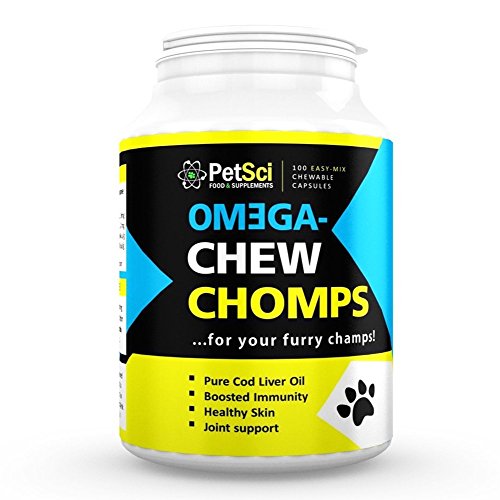 PetSci Omega-Chew Chomps Joint Aid for Dogs Pure Atlantic Cod Liver Oil by PetSci Ltd.