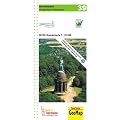 Wanderkarte Nordrhein-Westfalen Blatt 39 Hermannsland 1 : 25 000