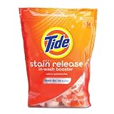 Tide Stain Release Duo Pac In-Wash Booster Twin Pack, 34-count Bag [Amazon Frustration-Free Packaging]