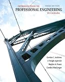 Introduction to Professional Engineering in Canada, Third Canadian Edition