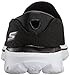 Skechers Performance Womens Go Walk 3 Dominate Walking Shoe, Black/White, 9 M US