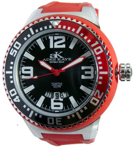Adee Kaye AK2230-M REDRED Strap Watch