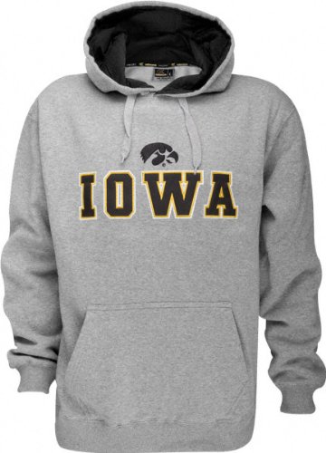 Buy Iowa Hawkeyes Automatic Fleece Grey Hooded Sweatshirt