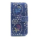 UNEXTATI iPhone 6 Plus/ iPhone 6S Plus 手帳型 ケース 高級PUレザー カード収納 付き 全面保護 スタンド機能付き マグネット開閉式 Apple iPhone6