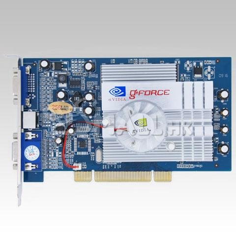 nVidia Geforce FX5500 FX 5500 256MB DDR PCI Video Graphics Card VGA/DVI/S-Video