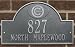 Chicago Cubs Pewter and Silver Personalized Address Plaque