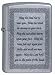 Irish Blessing Street Chrome Zippo Lighter