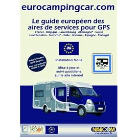 Guide europ�en des aires de services Camping-car pour GPS