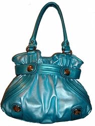 Kathy Van Zeeland Purse Handbag Ocean Delicious Belt Shopper