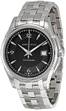 Hamilton Men’s H32515135 Jazzmaster Viewmatic Black Guilloche Dial Watch