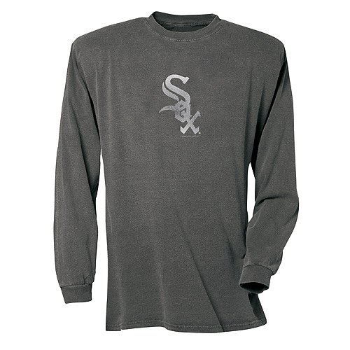 Chicago White Sox Big Time Play Garment Dye Long Sleeve T-Shirt by Majestic Athletic