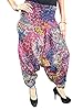 Beach Boho Trousers Hippie Pants Pink Peacock Gypsy Bellydance Jumpsuit Romper